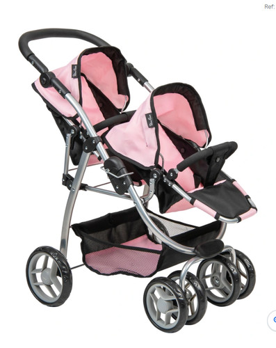 Silver cross dolls pram twin - silver,