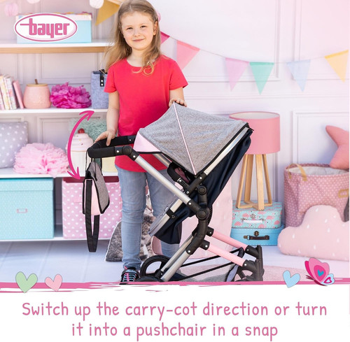 Bayer baby dolls pram - dolls, neo