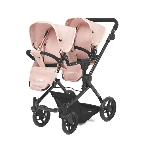 Twin dolls stroller pushchair - dolls,