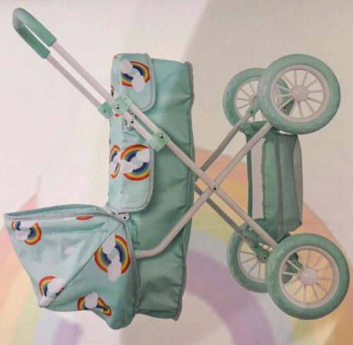 Doll pushchair pram folding - doll,
