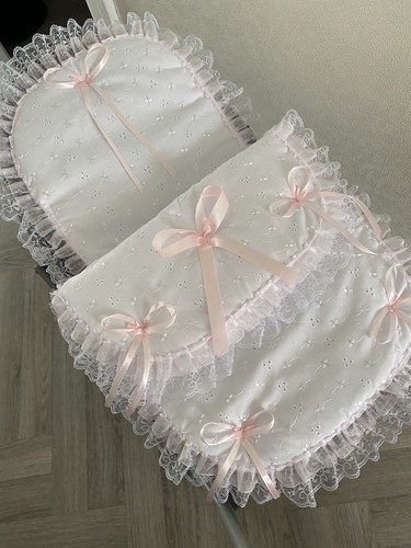 Small white and - , dolls