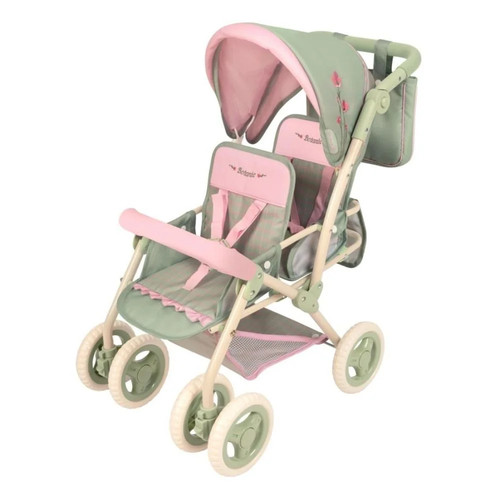 Botanic twin pram for dolls - twin,