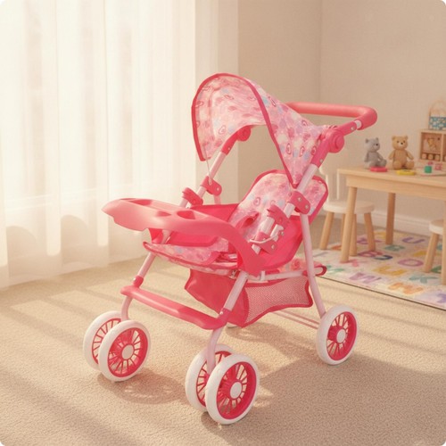 Doll stroller lightweight toy - stroller,