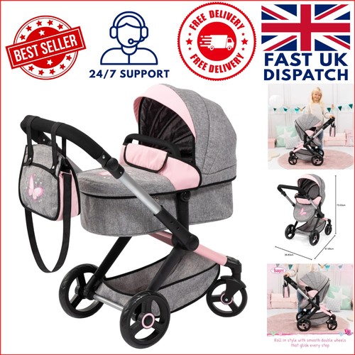 Lightweight xeo doll pram - lightweight,