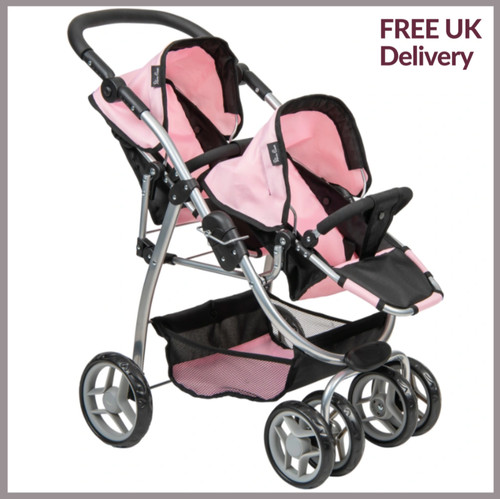 Silver cross dolls pram - dolls, twin