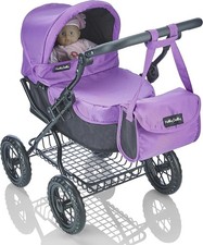 Molly Dolly Dolls Pram - Girls