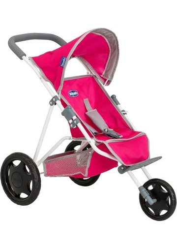 Chicco pink wheeled dolls - pink,