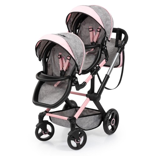 Bayer xeo twin doll pram - twin,