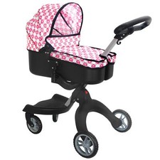 Pram Girls 2 in 1 Deluxe Doll