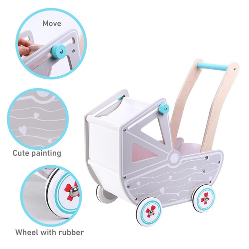 Kids pink doll pram - kids,