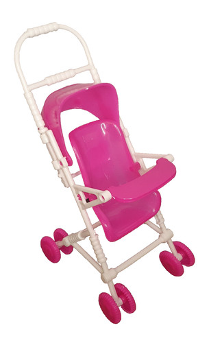 Fashion doll small pink - 3x,