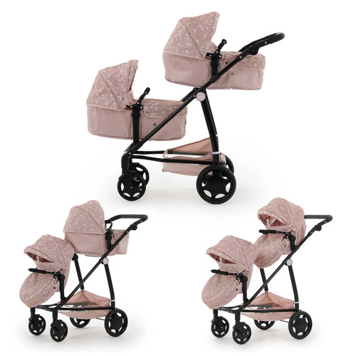 Dolls tandem pram - dolls,