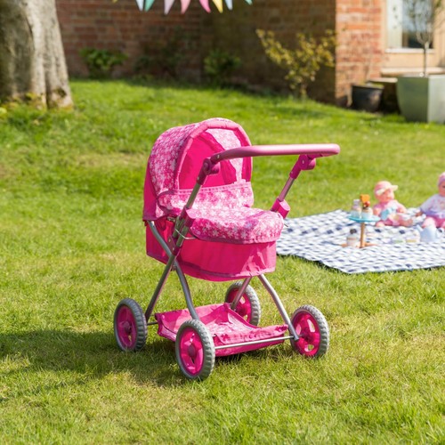 Kids toy deluxe dolls pram - kids,