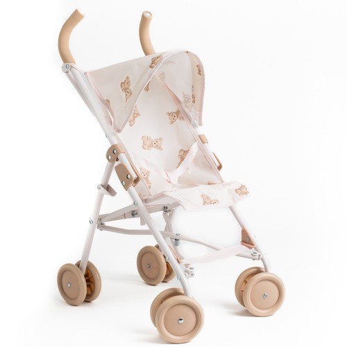 Roma teddy dolls pram - xl,