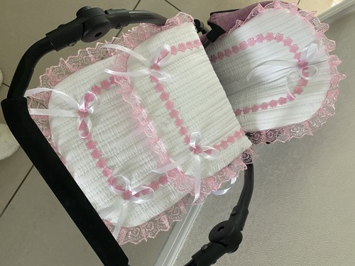 Small white and pink - white,