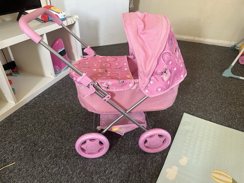 Joie pink doll pram - joie,