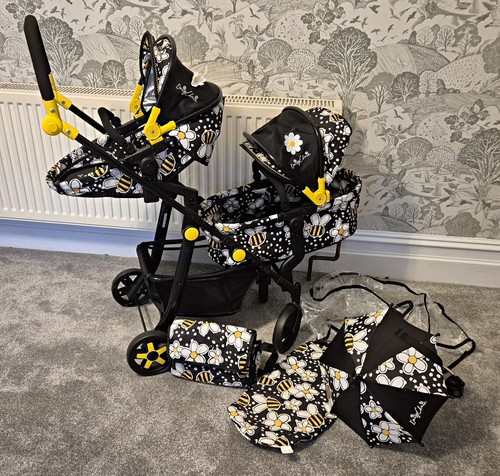 Daisy chain pinnacle bee print - chain,