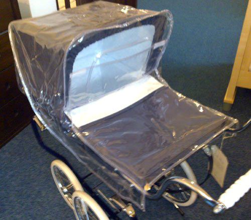 Dolls pram rain cover - dolls,